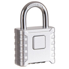 Heavy Duty Combination Padlock, Outdoor Lock, Stainless Steel Shackle, 4-Digit Combination Lock B