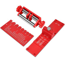 Chisel Sharpening Jig Kit for Woodworking, Adjustable 0.1" to 2.8" Width with Angle Gauge From 10 to 45
