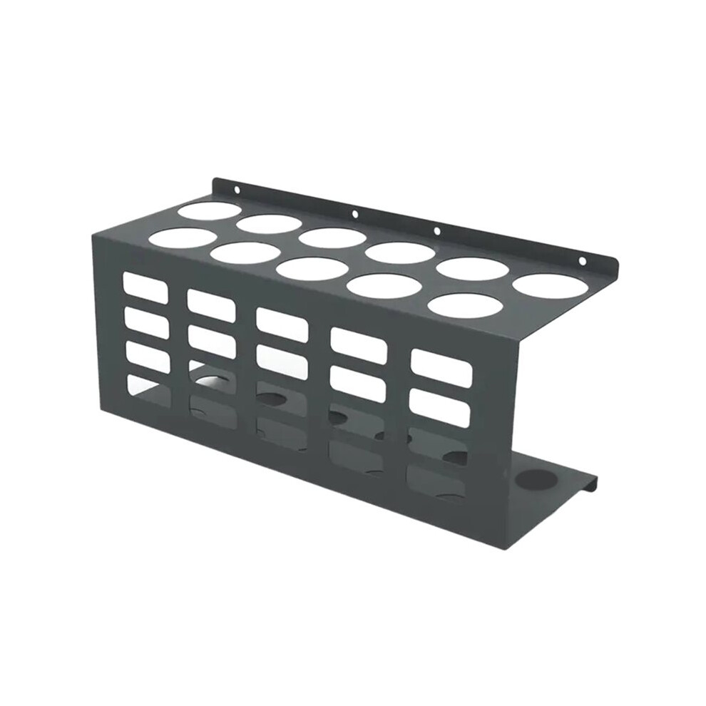 Stainless Steel Versatile Wall-Mounted Storage Rack - Sealant And Grease Organizer For Workshop, Garage, Van Shelving 4711014830687