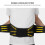 Motorcycle Waist Protector 63cm/24.8in Shockproof 6