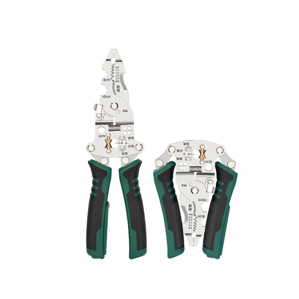 Multifunction Foldable Wire Stripping Pliers Voltage Testing Cable Cutting Pliers Wire Stripper Electrician Pliers 6033065427745