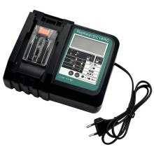 Replacement for 14.4V - 18V Fast Battery Charger DC18RC for Li-Ion Battery BL1850 3.0A with LED Display EU