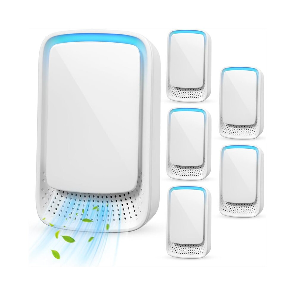 6Pack Air Ionizer Plug In Air-Purifier With Negative Ion Generator,Air Ionizers For Home Eu Plug 4712560778881