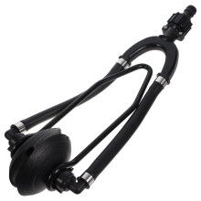 Boat Motor Flusher Engine Ear Muffs with Garden Hose Adapter for Outboard Marine Use