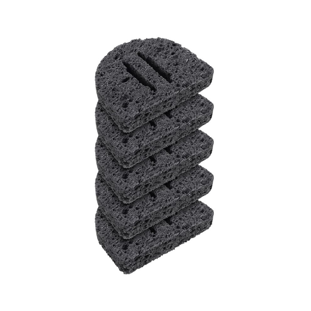 Cleaning Solder Sponge 50X60x10mm For Soldering Rework Station Iron Tips Cleaner Half Round Black 5Pcs 6031386915439