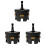3Pcs Nut Zip Drill Attachment for Fast Nuts and Bolt Removal Impact Drill Conduit Racks Strut Systems Wrenches Tool 1