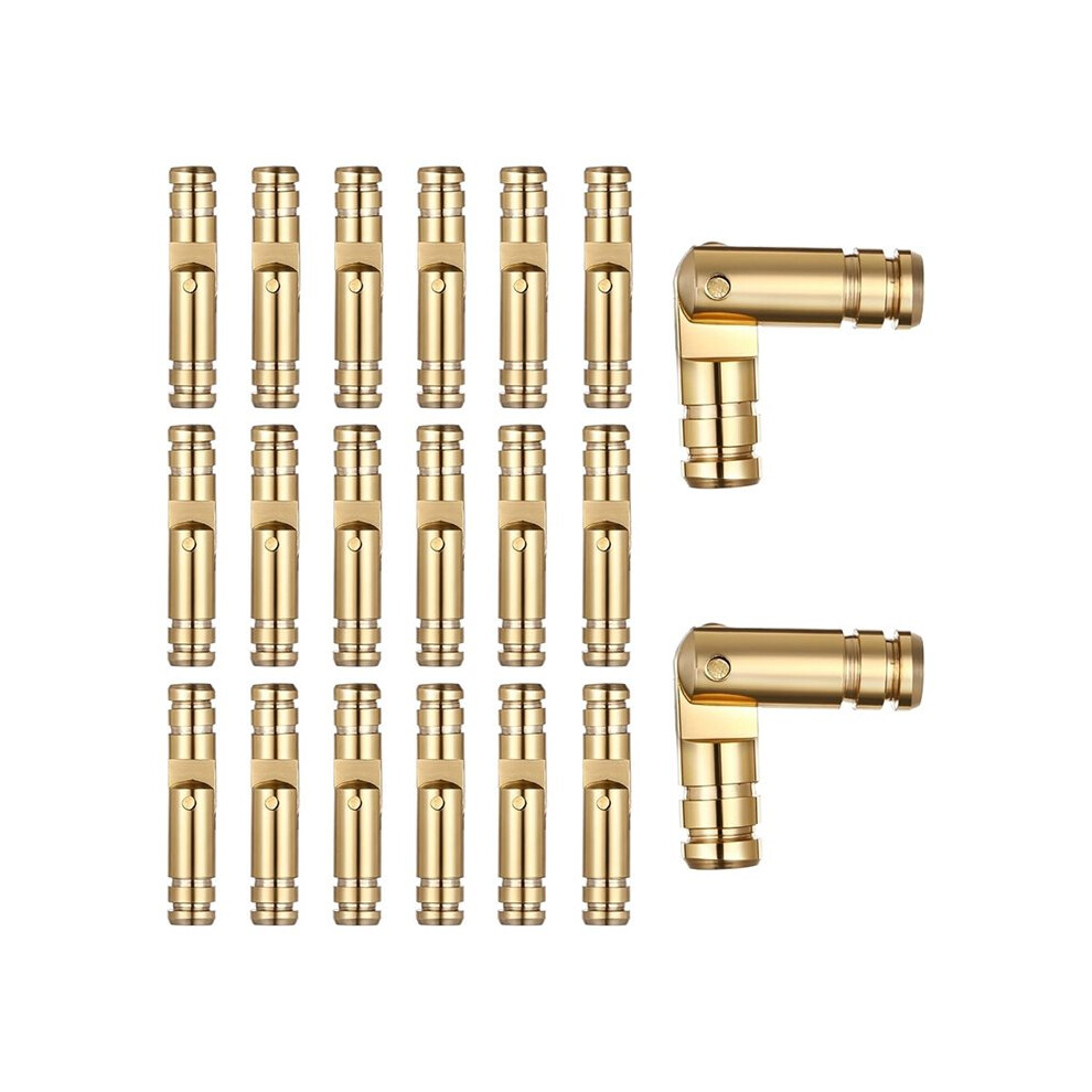 20Pcs Brass Hinge Hidden Invisible Concealed Hinges 20X4mm Hidden Hinge For Jewelry Box Cabinet Door Hinges Woodworking 4711580867148