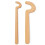 2Pcs Cup Pottery Clay Tools with Long Grip Handle, Vase Pots Making Clay Sculpture Tool Ceramic Throwing Stick 1