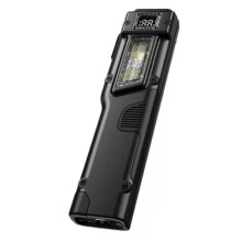 Flashlight Rechargeable Multi Light Source Outdoor Work Light Digital Display Pen Clip Light for Outdoor