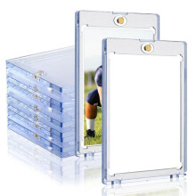 Magnetic Card Holders for Trading Cards, 10 Pack 35pt Sports Card Holder,for Collectible Baseball Cards, Game Cards