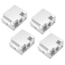 4Pcs for Flsun V400 Hot End Part Heating Block Extruder Hotend Heater Block 3D Printer Accessories
