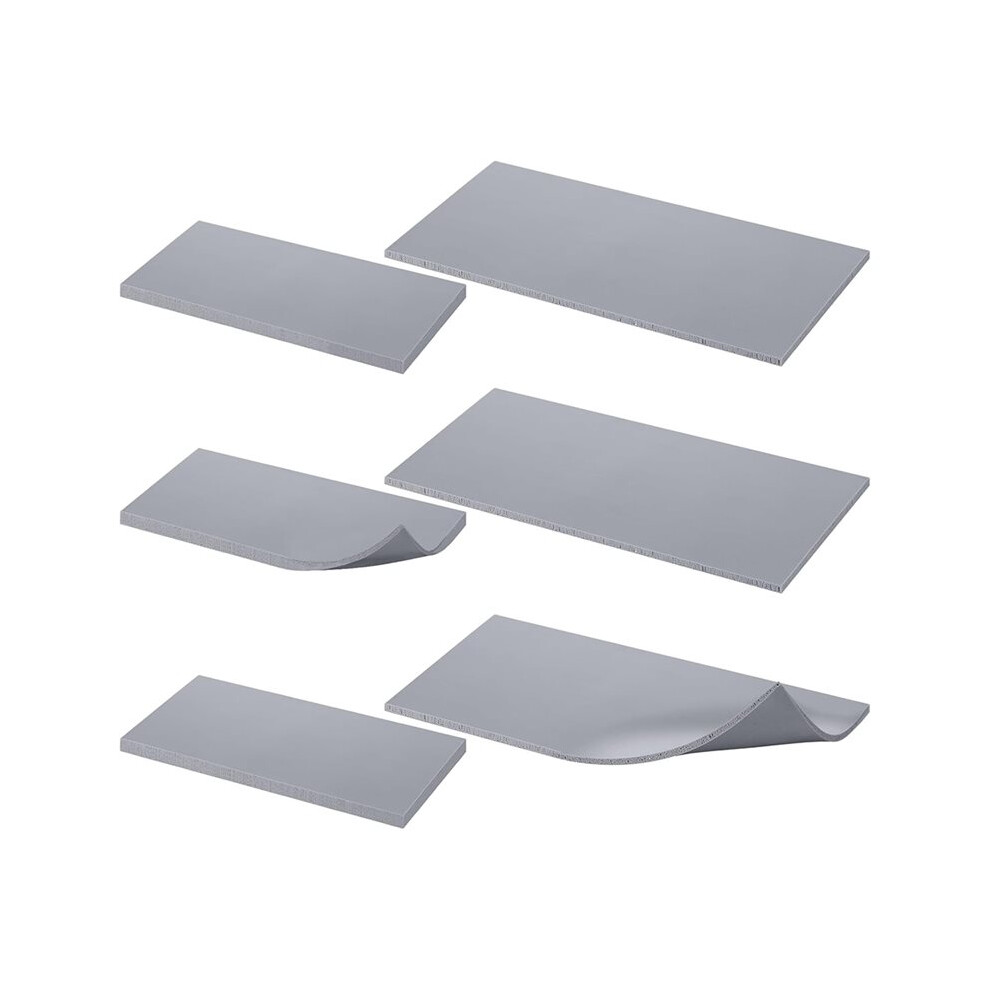 Brecantia Joyfolk 6 Pcs Silicone Heat Press Mat Set For Diy Hat Vinyl Ironing And Crafting Projects