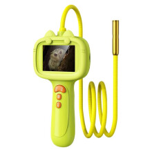 Kids Endoscope with Light Nature Exploration Inspection Camera 2.4 Inch 2MP Science for Camping Nature Exploration
