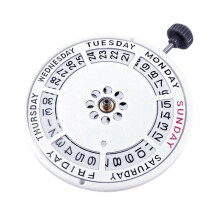 8285 Automatisches Mechanisches Uhrwerk, Tag-Datum-Uhrwerk mit Woche bei 12:00 Uhr/Datum bei 3:00 Uhr, 21 Steine