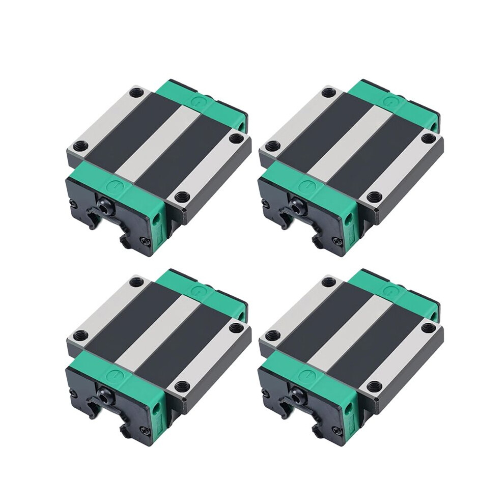 4Pcs Hgw20cc Linear Slider Bearing Hgh20ca Square Bearing Slider Block For Hgr20 High Assembly Cnc Linear Guide 6033681423978
