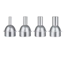 4PCS Straight Nozzle Hot Air Gun Nozzle Heating Tool for Aixun H310D/H312/H314 Hot Air Gun Accessories Straight Nozzle
