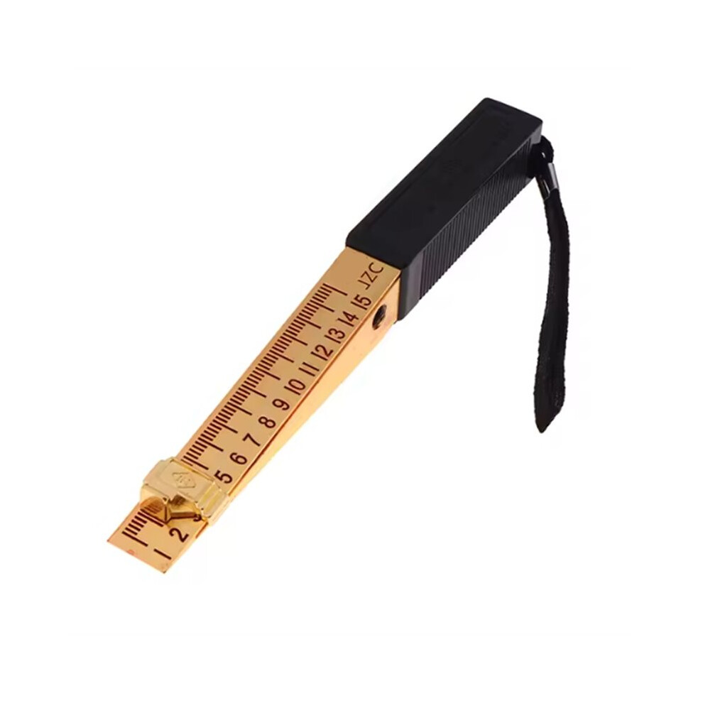 Vernier Feeler Gauges Wedge Shaped Vernier Feeler Gauge 1-15Mm House Engineering Inspection Flatness Measuring Tools 4714108194559