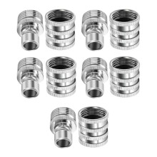 5 Stuks Roestvrijstalen Snelkoppelingen voor Tuinslangen, 3/4 Inch Snelkoppelingen voor Waterslangen, Snelkoppeling