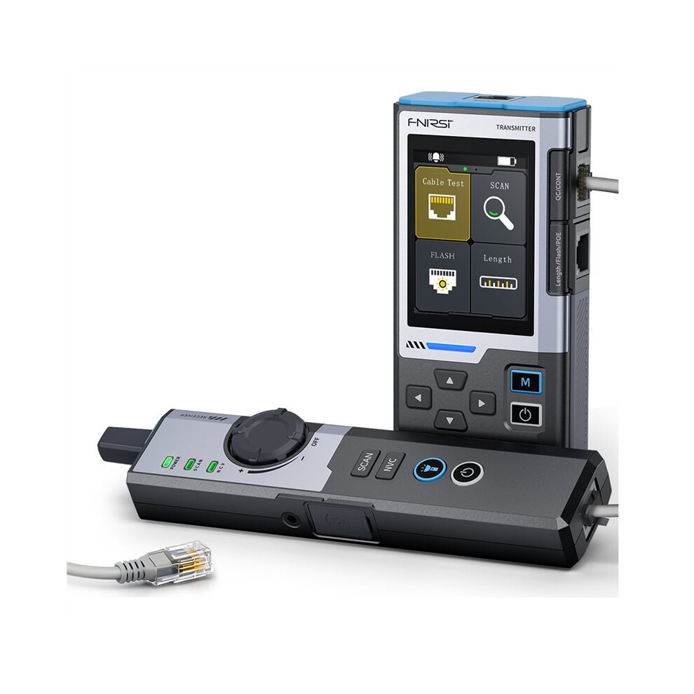 Lpm-10A Lan Cable Finder Rj45 Rj11 Tester Flash Port Length Test Speed Test Poe Check Wire Tracing Device 6032467489559