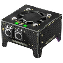Divine Dragon UV Curing Fan Dual Function Cooling Fan with LED Display for Phone Heat Dissipation and Smoke Exhaust Tool