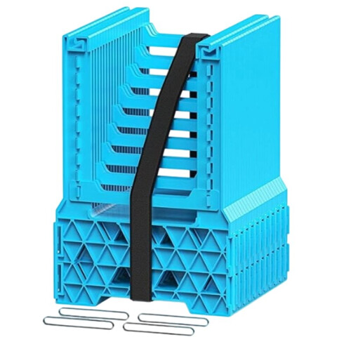 10FT RV  Sewer Hose Support, Height Adjustable Sewer Hose Support for RV , Deep Cradles Design, Quick Setup