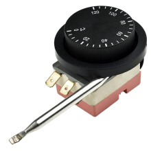 Pour Thermostat Réglable pour Radiateur et Ventilateur Électrique 250 V, 0-120 Degrés, pour Friteuse Électrique