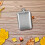 Silver Stainless Steel Flask Portable Vintage Design 4
