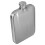Silver Stainless Steel Flask Portable Vintage Design 6