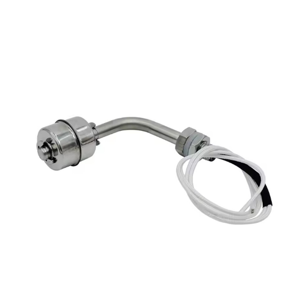 304 Stainless Steel L Type Liquid Water Level Controller Sensor Internal Float Tank Pool Water Tower White 4713891357783