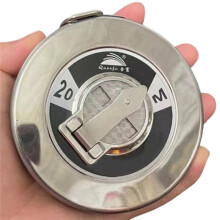 Portable Disc Steel Tape Measure-20m Length,Durable Metal Case,Easy-Grip Handle for Construction,DIY&Outdoor Use