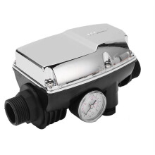 Water Pump Controller Silver Waterproof ABS Housing Intelligent Automatic 16A Pressure Controller