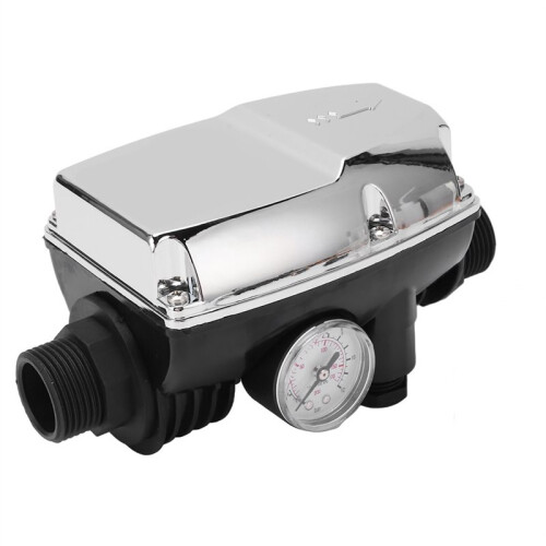Water Pump Controller Silver Waterproof ABS Housing Intelligent Automatic 16A Pressure  Controller