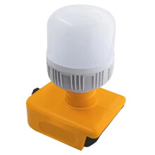 Portable LED Work Light for 18V 20V Li-Ion Battery 12W 1300LM Cool White Light Bulb Lighting