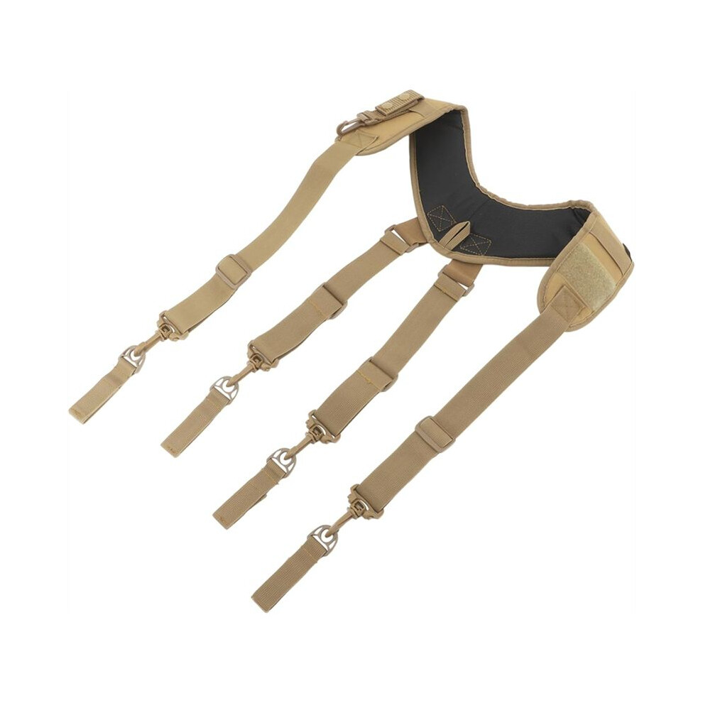 Electrician Tool Belt Suspenders Men Construction Belt Versatile Tool Organizer Attachment Loops 6034089926405