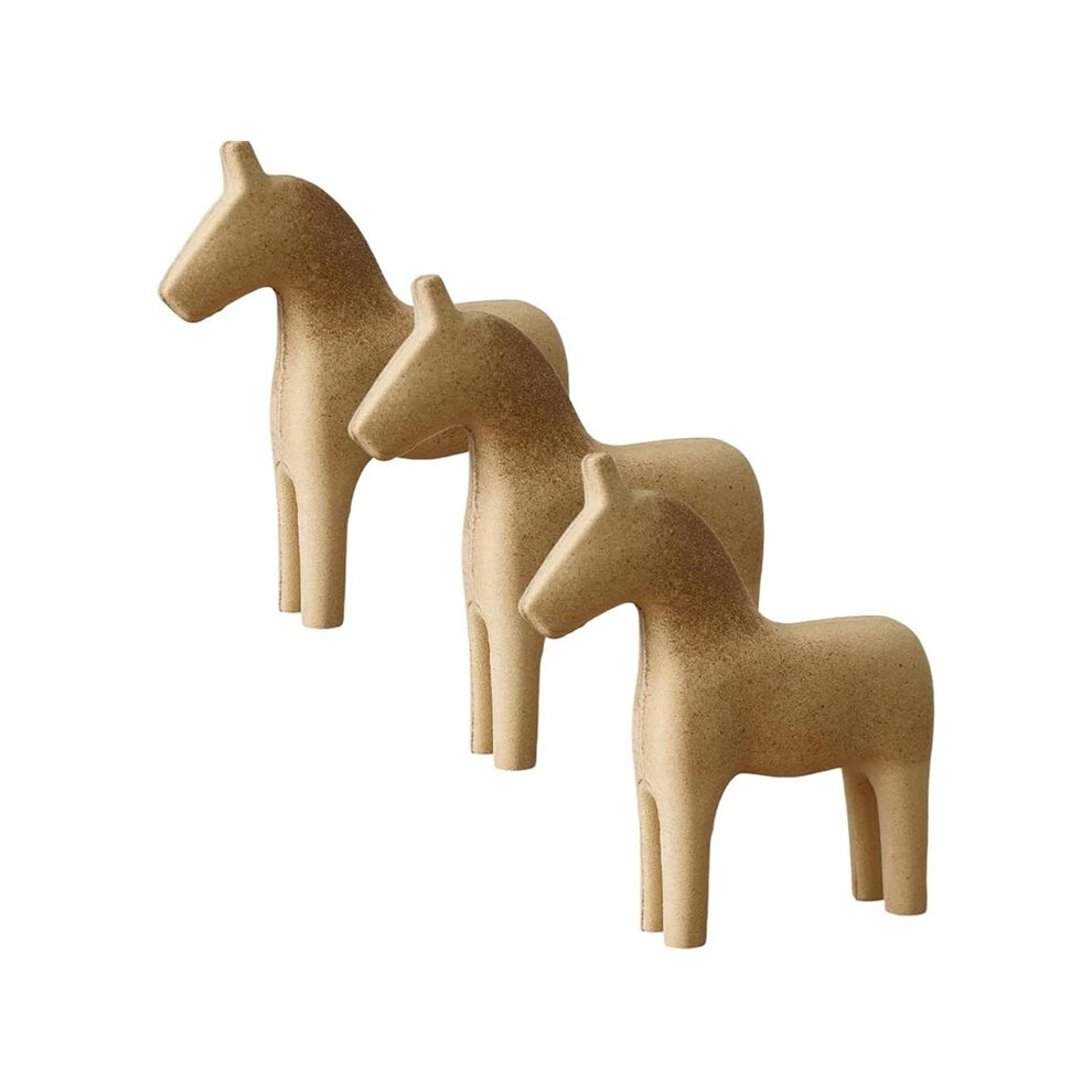 Horse Blank Wooden Statue,Unfinished Wooden Horse Models, Colorable Animal Figurines 6032794250518