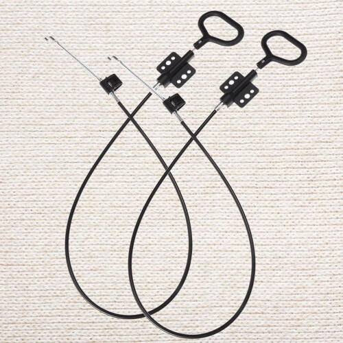 Metal Recliner Spring Cable Pull Handle D-Ring Replacement 1