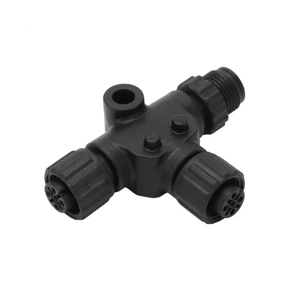 Nmea2000 3 Port M12 5Pin Thread Ip67 Waterproof Nmea 2000 (N2k) (Tee) T-Connector For Simrad 4711156051391