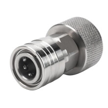 Tuinslang Naar Hogedrukreiniger Adapter, 3/4 Inch GHT Naar 1/4 Inch Snelkoppeling, Slang Naar Hogedrukreiniger Connector