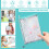 Sticker Storage Binder with 90 Pockets and Zipper 4