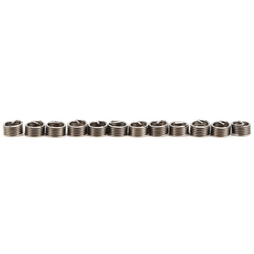 Threaded Sheaths, Reducer Nut for Metric to Inch Thread Conversion and Permanent Thread Repair, Helical Coil Wire Thread Insert for Durable 2