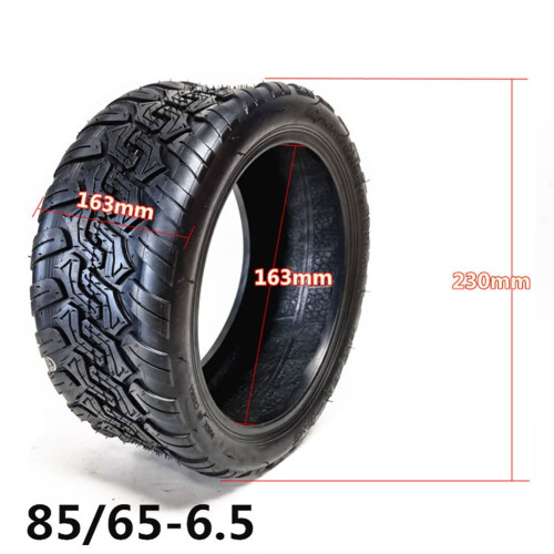 Ελαστικό εκτός δρόμου 10 ιντσών 85/65-6.5 Tubeless για συμβατότητα με ηλεκτρικό σκούτερ 2