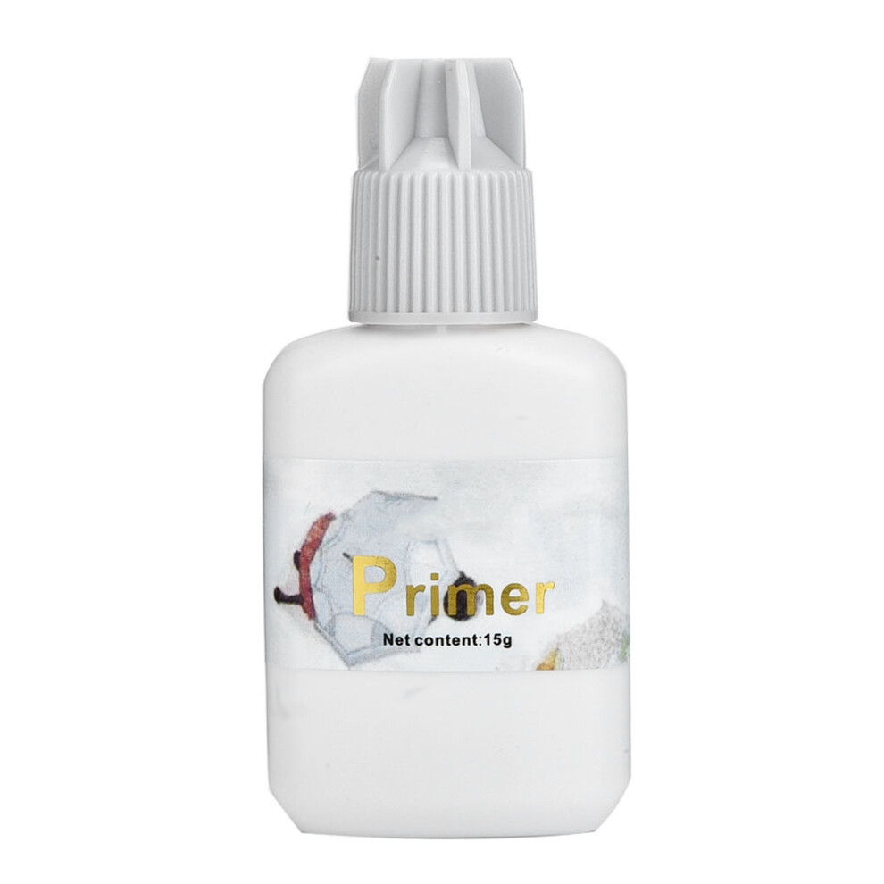 Professional Eyelash Glue Primer Prevents Glue Whitening Low Irritation Formula Strengthens Lashes Increases Stickiness UV Properties Compatible For
