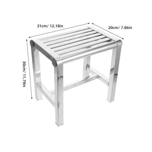 1Tabouret De Douche Portable Siège Étanche Pour Usage 1