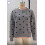 Damprickiga tröjor Långärmad rundhalsad stickad pullover 5