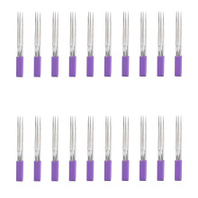 Ombre Eyebrow Needles Set For Microblading, Enhanced Shading Natural Look High Quality Blades Sharp Fine Needle Easy To Color Fast Operation Time