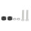 Shock Absorber for Equipment Protection, Buffering Capacity Rubber Mounts with Metal Insert, Durable Vibration Mount Solution Featuring Damping 3
