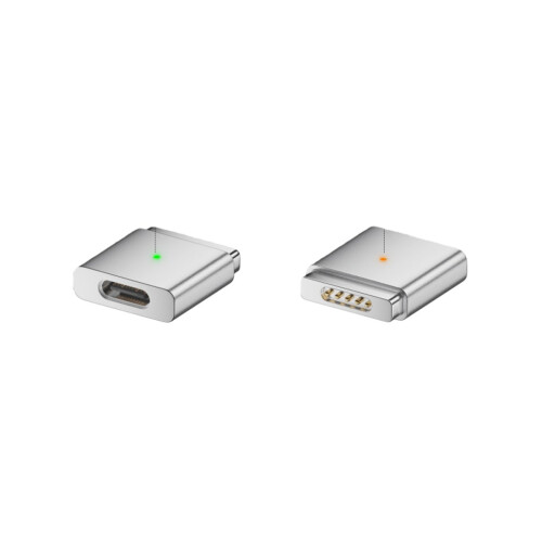 USB-C naar MagSafe 2 Adapter 100W - Laad uw MacBook moeiteloos op Silver