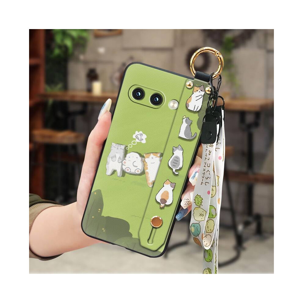Google Pixel 9A Phone Case Â Shockproof, Anti-Knock, Anti-Dust Silicone Cover With Wrist Strap & Lanyard, Compatible With Pixel 9A 9180435355829