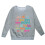 Mädchen-Sweatshirt mit langen Ärmeln und Rundhalsausschnitt 4