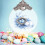 Ασημένιο μενταγιόν από επίπεδο γυαλί Easter2D - Διαφανές, ελαφρύ και ανθεκτικό σε 4